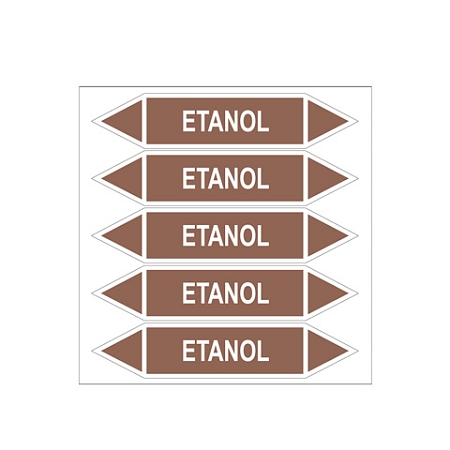 Značení potrubí, etanol